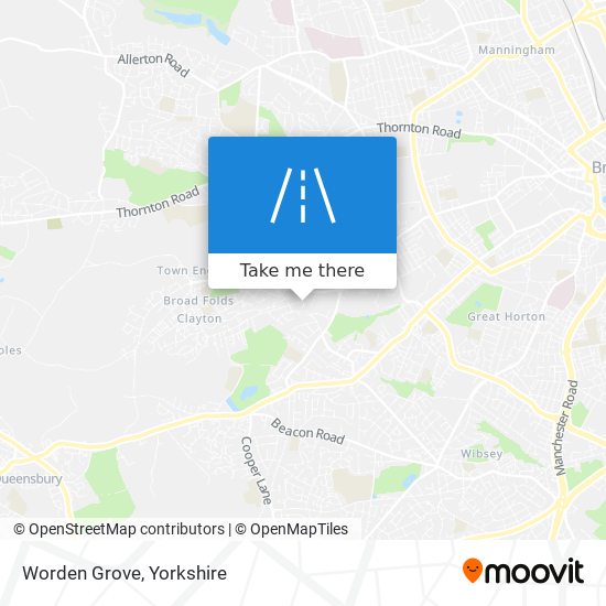 Worden Grove map