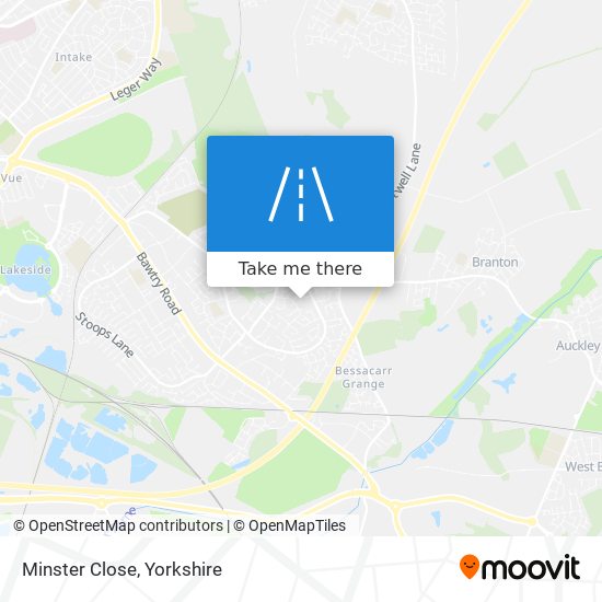 Minster Close map