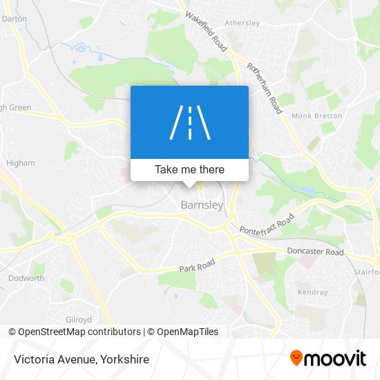 Victoria Avenue map