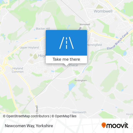 Newcomen Way map