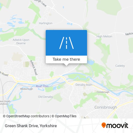 Green Shank Drive map