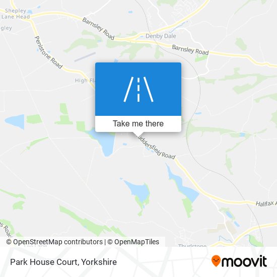 Park House Court map