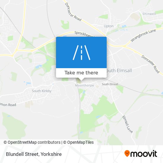 Blundell Street map