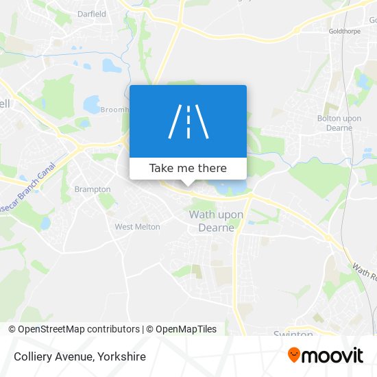 Colliery Avenue map