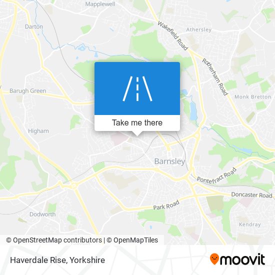 Haverdale Rise map