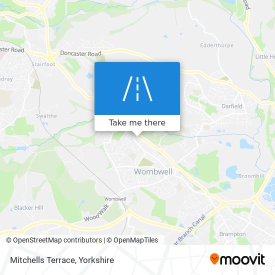 Mitchells Terrace map