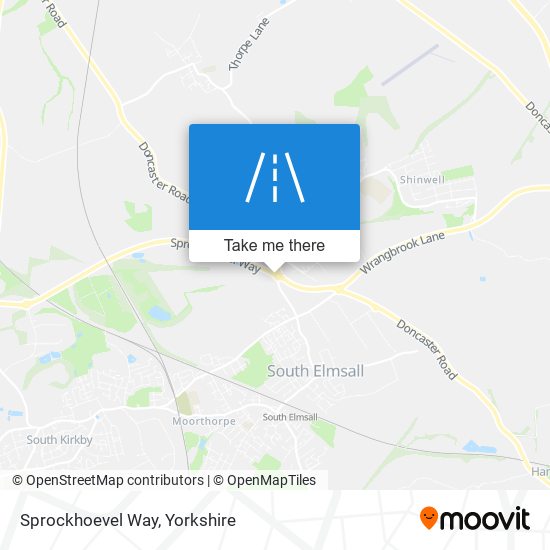 Sprockhoevel Way map