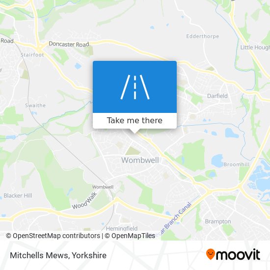 Mitchells Mews map