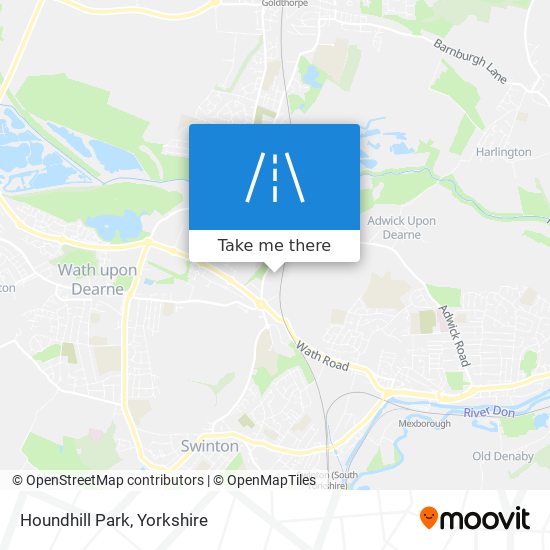 Houndhill Park map