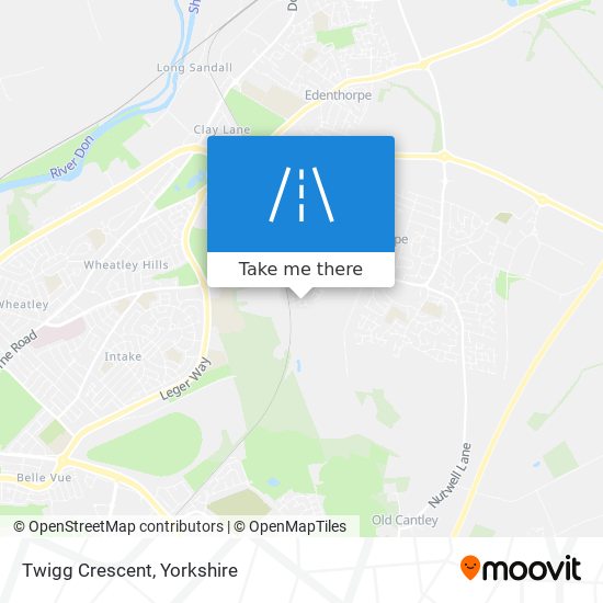 Twigg Crescent map