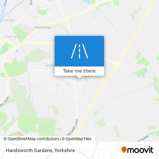 Handsworth Gardens map