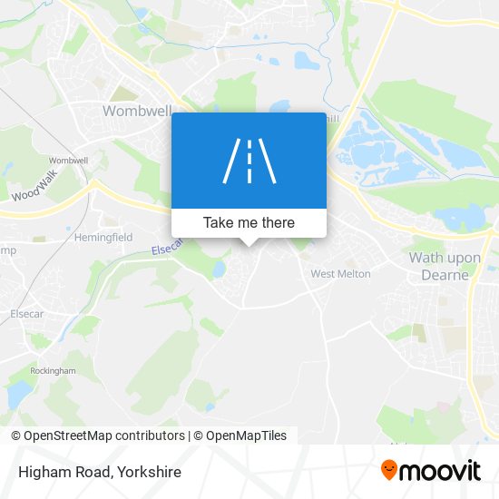 Higham Road map