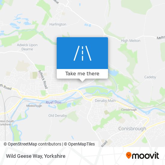 Wild Geese Way map