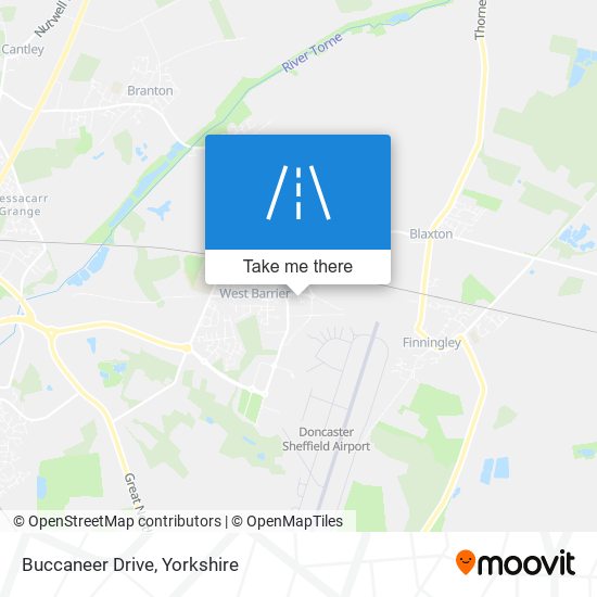 Buccaneer Drive map