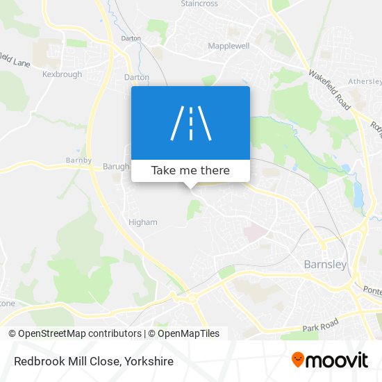 Redbrook Mill Close map