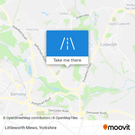 Littleworth Mews map