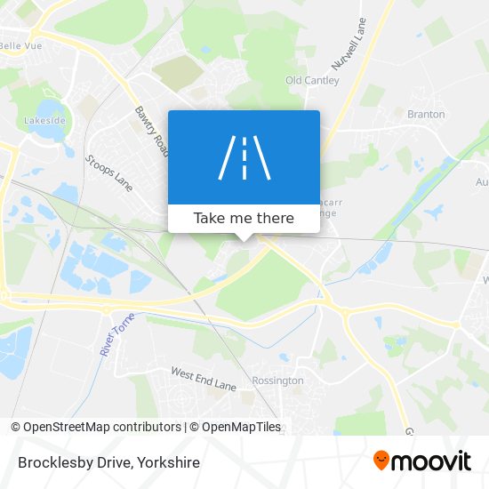 Brocklesby Drive map