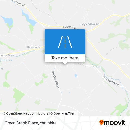 Green Brook Place map