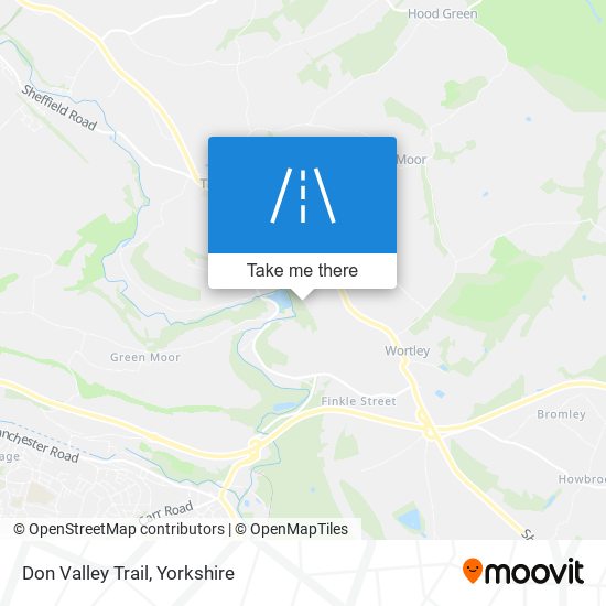 Don Valley Trail map