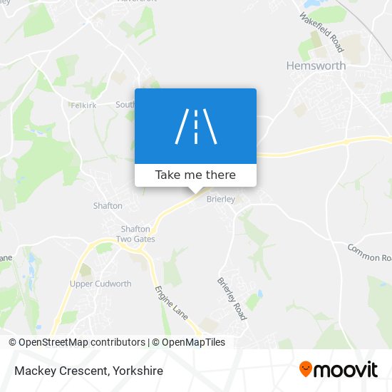 Mackey Crescent map