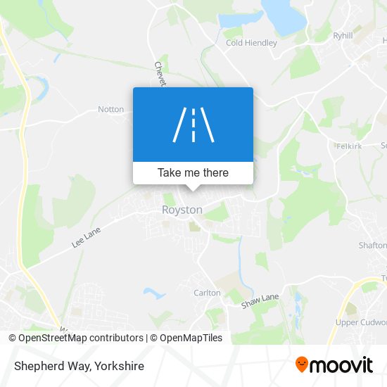 Shepherd Way map