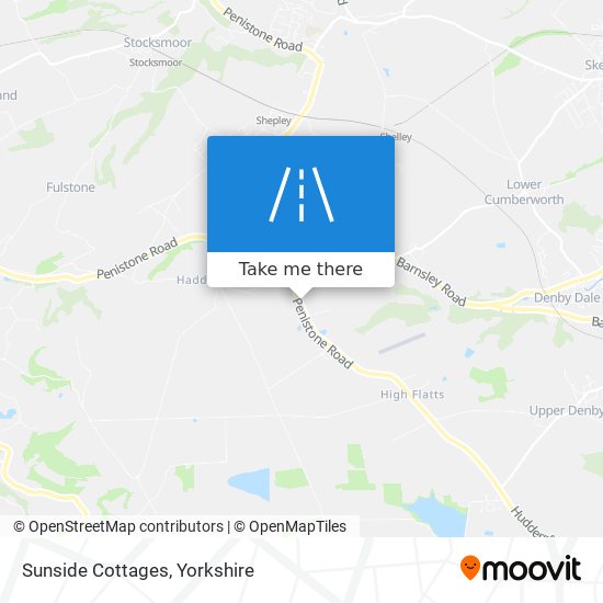 Sunside Cottages map