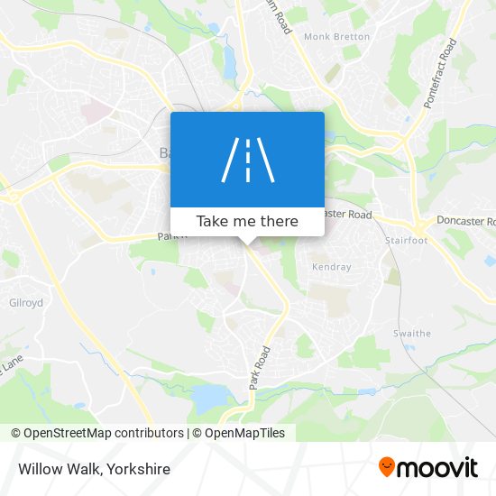 Willow Walk map