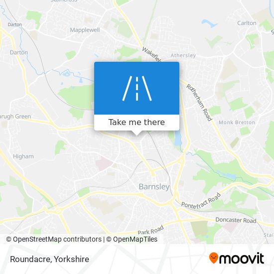 Roundacre map