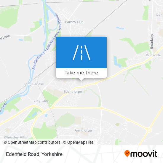 Edenfield Road map
