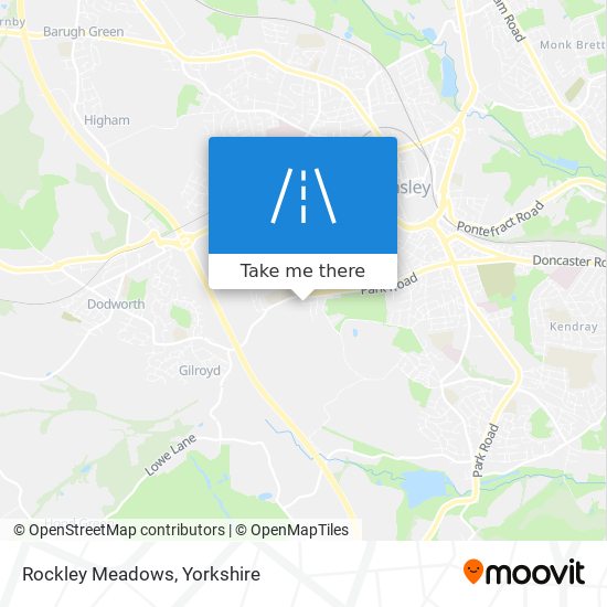 Rockley Meadows map