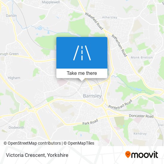 Victoria Crescent map