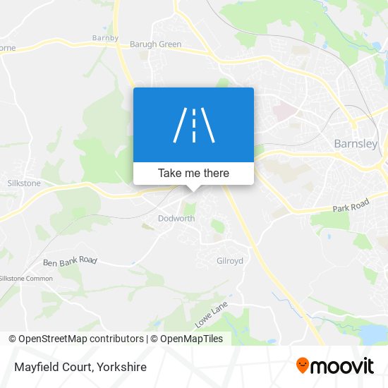 Mayfield Court map