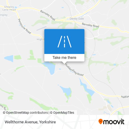 Wellthorne Avenue map