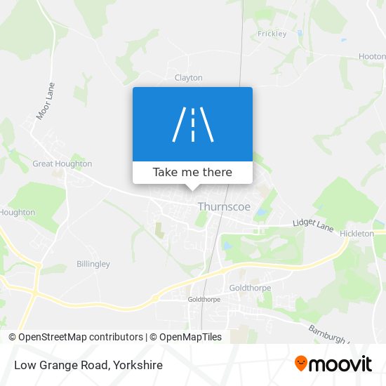 Low Grange Road map