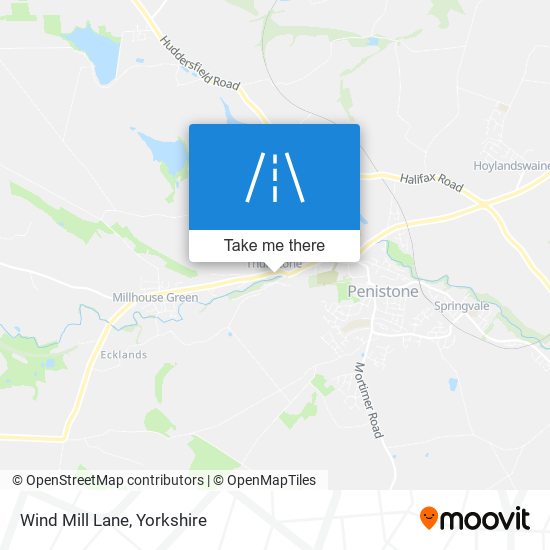 Wind Mill Lane map