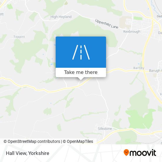 Hall View map