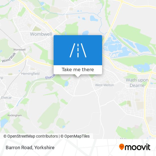 Barron Road map