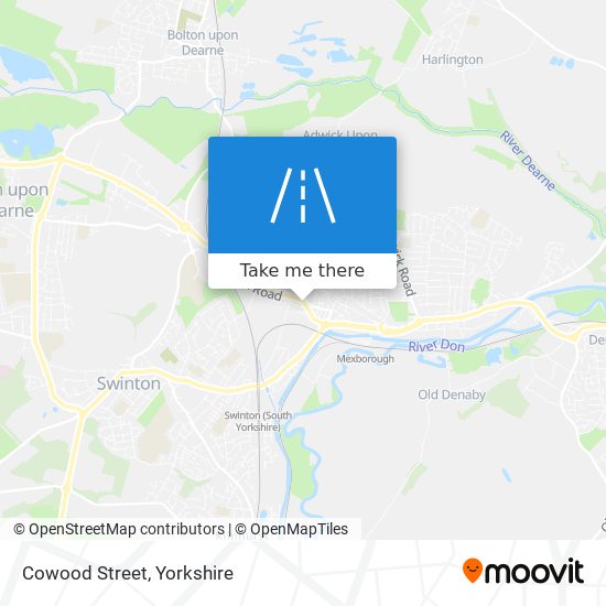 Cowood Street map
