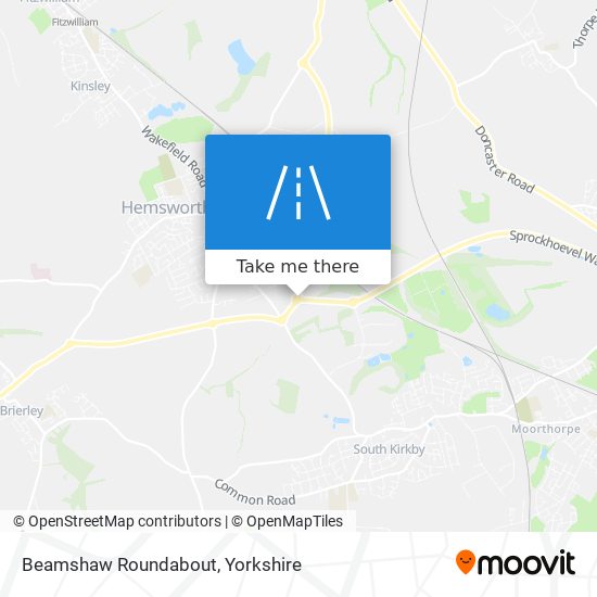Beamshaw Roundabout map