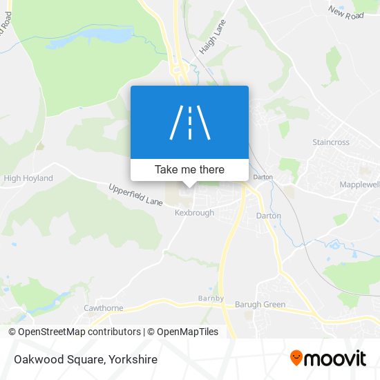 Oakwood Square map