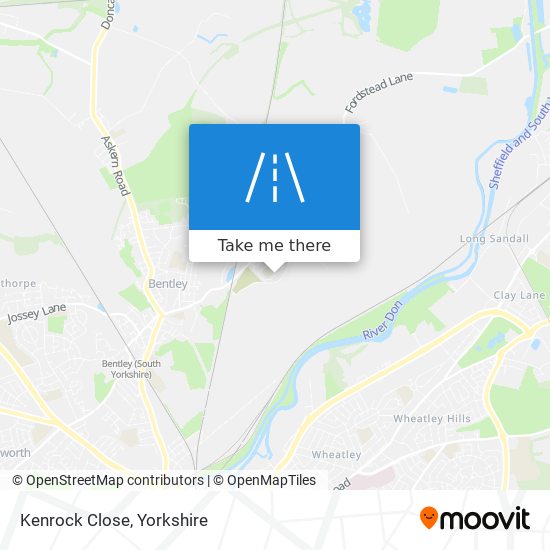 Kenrock Close map