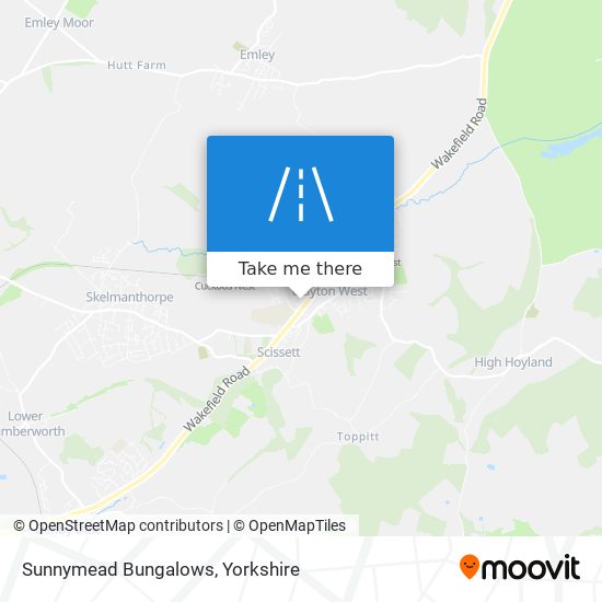 Sunnymead Bungalows map