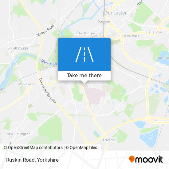 Ruskin Road map