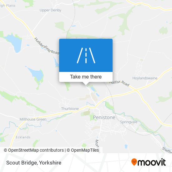 Scout Bridge map