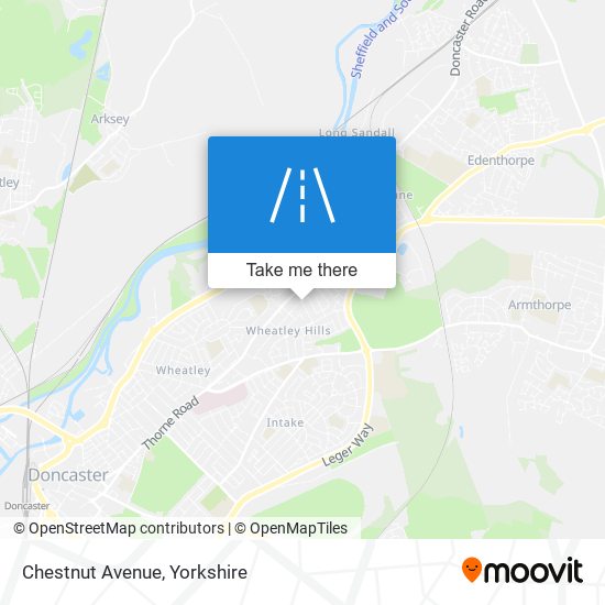 Chestnut Avenue map