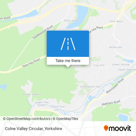 Colne Valley Circular map
