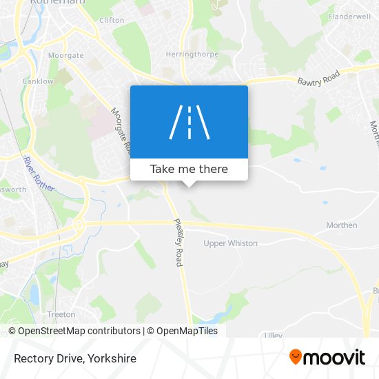 Rectory Drive map