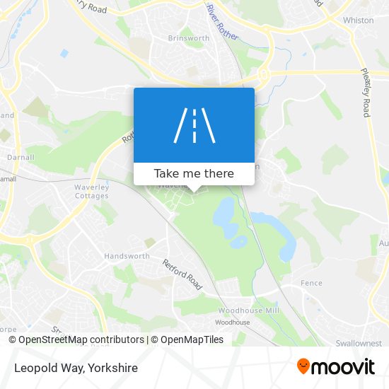 Leopold Way map