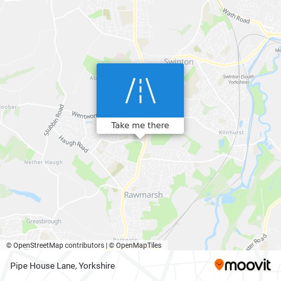 Pipe House Lane map