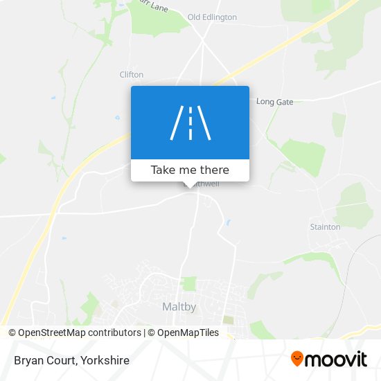Bryan Court map